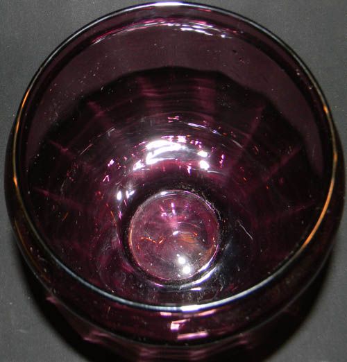 ANTIQUE 20s STEUBEN SINCLAIRE AMETHYST GLASS 10 VASE  