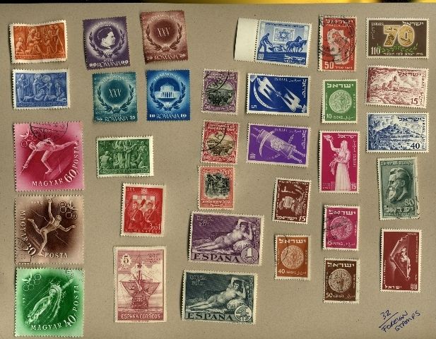   Foreign Stamp world postage stamps FAB Collection old cool  