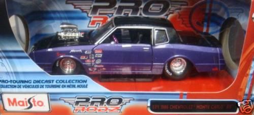 MAISTO 1986 MONTE CARLO SS 1/24 PRO RODZ PURPLE 31305  