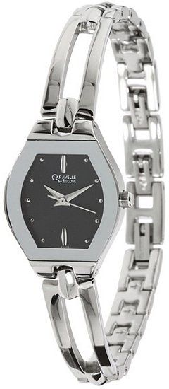 CARAVELLE By Bulova New Analog Watch 43L106 Silver Tone Bang 