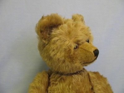   Antique German 1930s SCHUCO Mohair YES NO TEDDY BEAR working MUSIC BOX