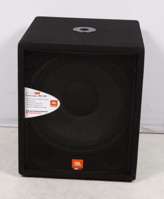 JBL JRX118S 18 Compact Subwoofer Regular 886830320255  