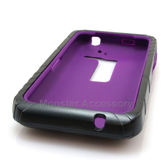   Double Layer Hard Case Snap On Cover For LG Revolution VS910  