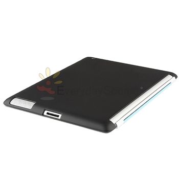 Black Smart TPU Rubber Skin Case Cover For iPad 2 16GB 32 64GB  