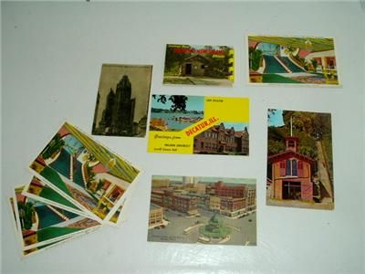 10 Illinois Postcards Tribune Tower, Trianon Ballroom +  