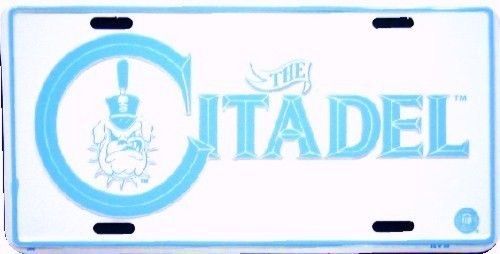 New The Citadel License Plate Tag Bulldogs  