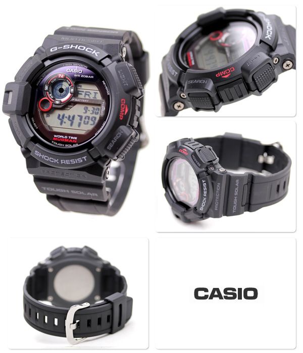 CASIO MUDMAN Motocross G Shock G9300 1 G 9300 1D Free Ship  