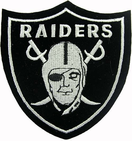 our store contact us nfl oakland raiders football embroidered patch