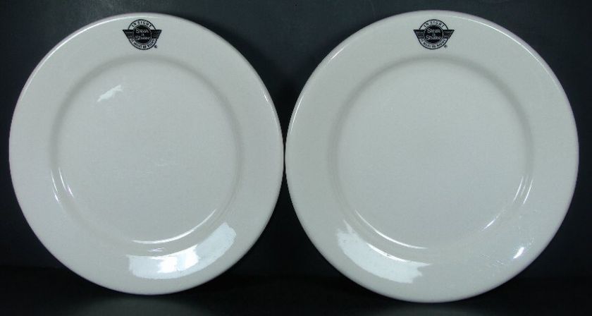   Hamburger   1972   Vintage Restaurant Mug & China Plate Set  