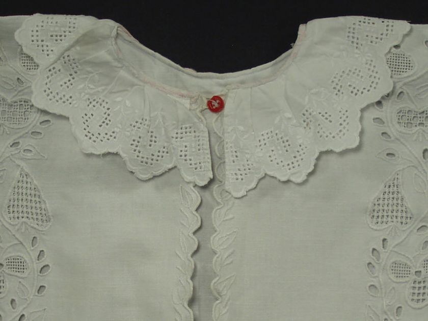   Ethnic Blouse whitework peasant folk costume Croatian Romania  