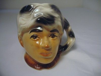 Vintage Davey Crockett Mug Planter   Horton Ceramics  