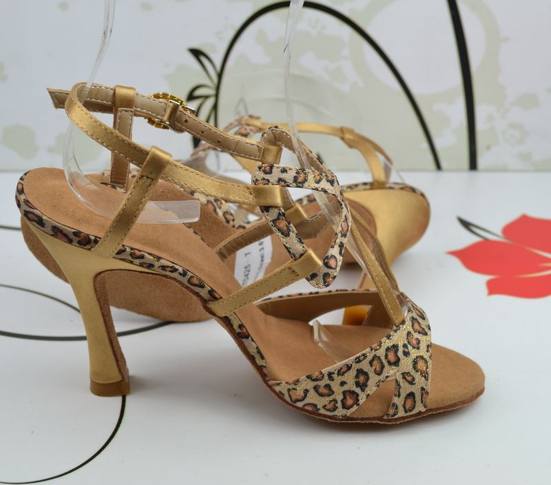 LEOPARD2 PROFESSIONAL WOMENS LATIN SANDAL DANCE SHOES  