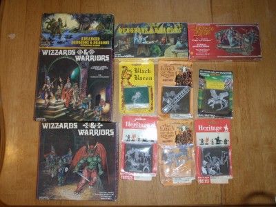 VTG Huge Lot Grenadier Advanced Dungeon & Dragons Figures Boxed Sealed 