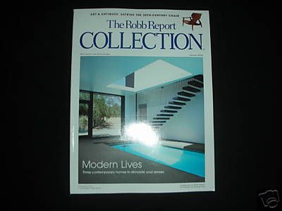 ROBB REPORT COLLECTION 1/05 January 2005  