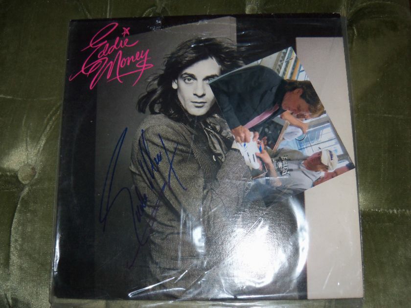 Eddie Money signed autograph auto record album LP  