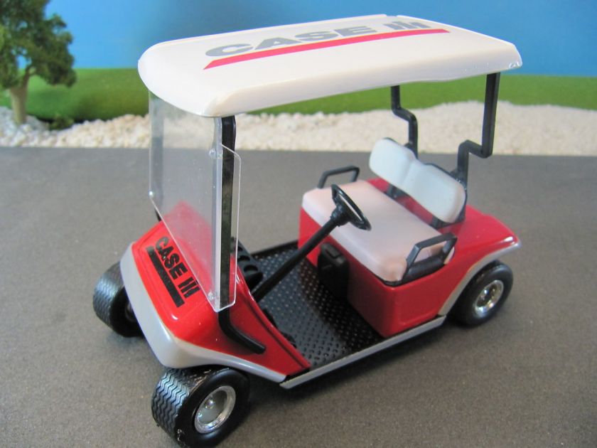   Diecast Golf Cart CASE IH Tractor Ag Equipment Pre Production MIB 116