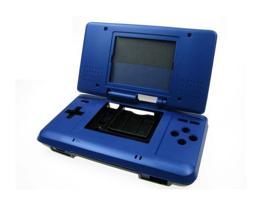 Dark Blue Full Housing Shell + Tool For Nintendo DS NDS  