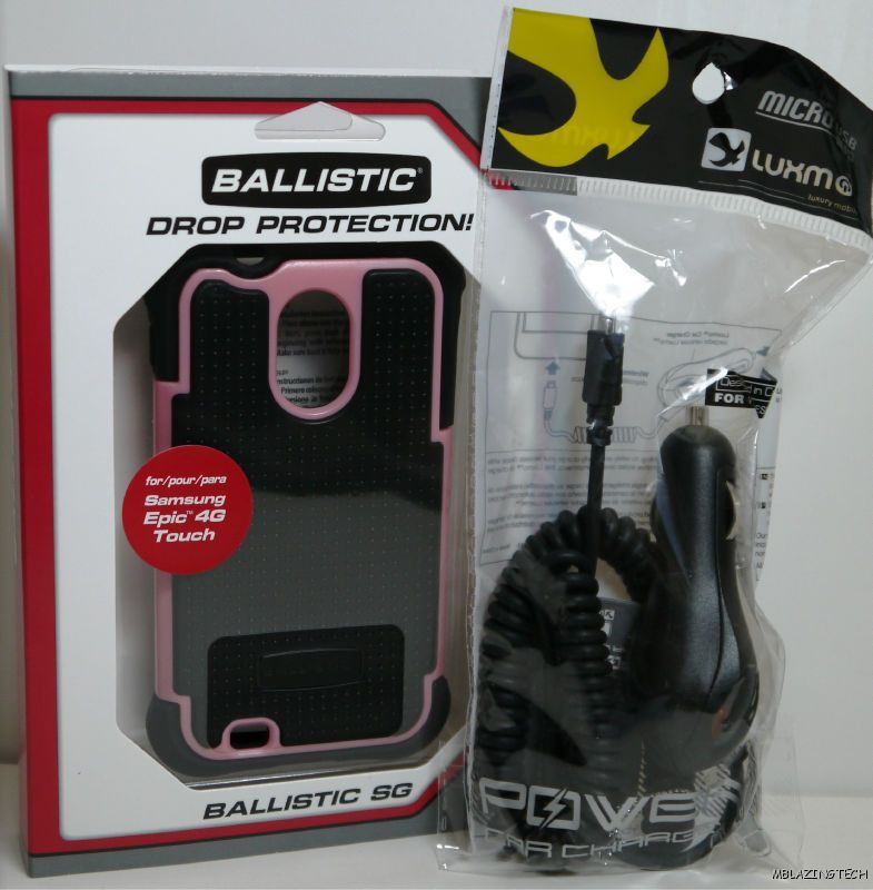 New Ballistic case Samsung Galaxy S ll 2 epic touch 4g Pink Sprint 