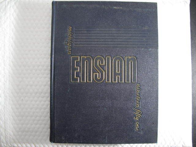 1951 Michigan MICHIGANENSIAN Yearbook Robert Atkins  