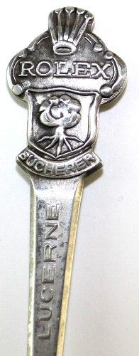 Vintage Rolex Bucherer Of Switzerland Lucerne Spoon  