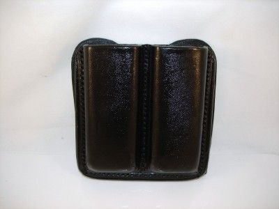 LEATHER DOUBLE MAGAZINE POUCH 4 TAURUS PT 22/25 DBL MAG  