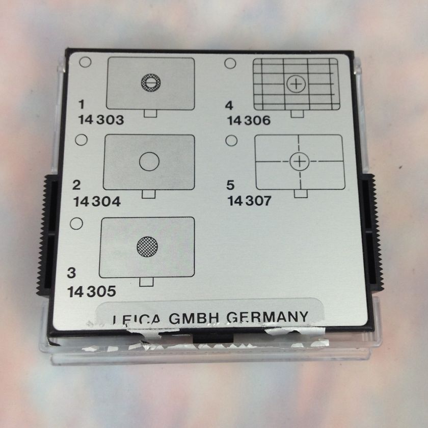 Leica R focusing screen #14304 Germany P#73276  