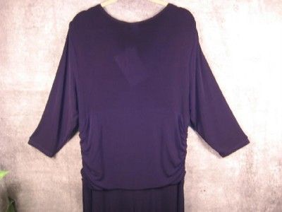 NWT CITIKNITS Blk Travel Jumpsuit Cross Wrap Slims XL L  