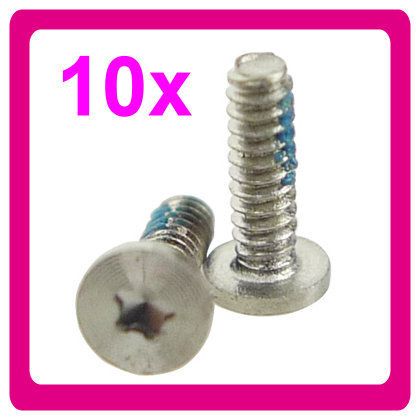 10 / LOT GENUINE ORIGINAL 5 POINT STAR SCREW PENTALOBE BUTTOM FOR 