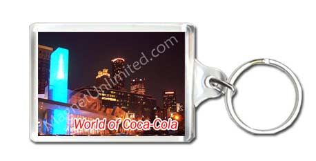 World of Coca Cola Atlanta Georgia Souvenir Keychain #3  