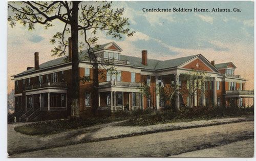 ATLANTA, GEORGIA ~ CONFEDERATE SOLDIERS HOME ~ pc  
