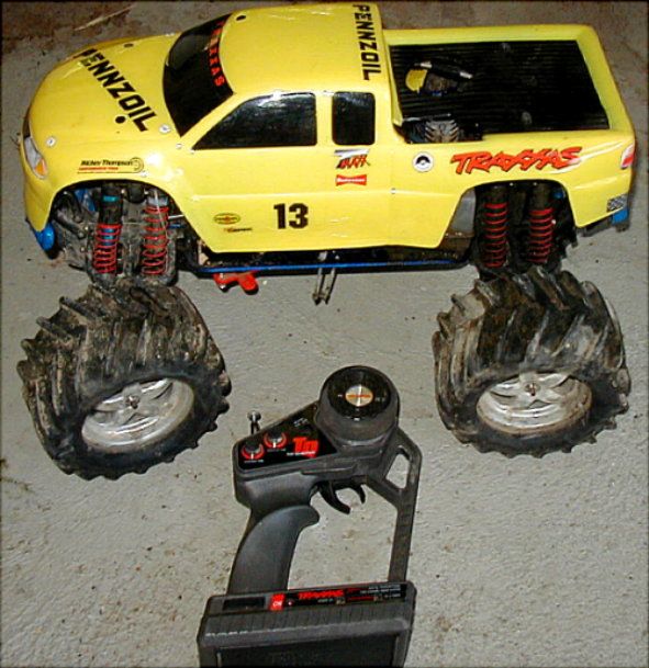 TRAXXAS TRX GAS/NITRO RC MONSTER TRUCK/BUGGY~W/RADIO~NR  