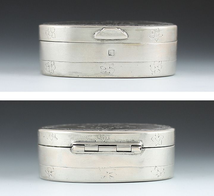 ANTIQUE 1840s AUSTRO HUNGARIAN SILVER SNUFF BOX  