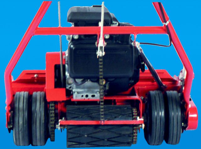 WE ARE OFFERING A BRAND NEW 25 ROLLER DRIVE REEL MOWER W/ 5.5HP 