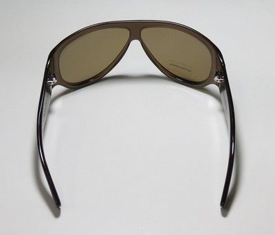 NEW BOTTEGA VENETA 38 EUROPEAN BRAND SHINY BROWN FASHION SUNGLASSES 