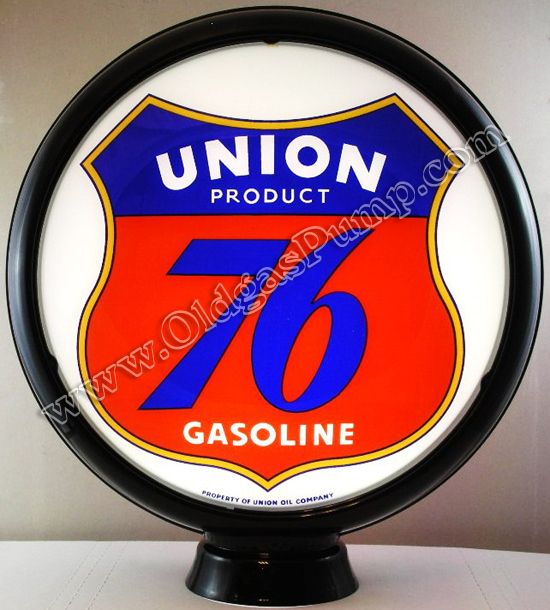 UNION 76 PRODUCT LTD EDITION 15 GAS PUMP GLOBE LENSES  