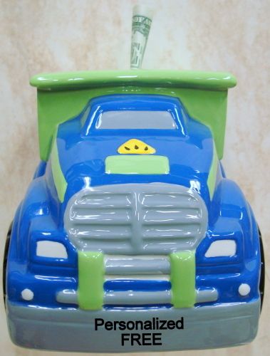 BURTON BURTON Dump Truck Bank Personalize Boys 9714043  