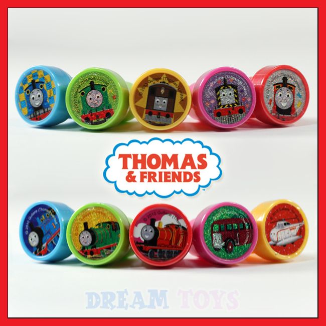 Thomas and Friends 10 Pc Stamp Set   Train Tank Engine  