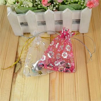   LOT 100 PCS MIXED COLOR WEDDING SILK JEWELRY ORGANZA POUCH GIFT BAG1