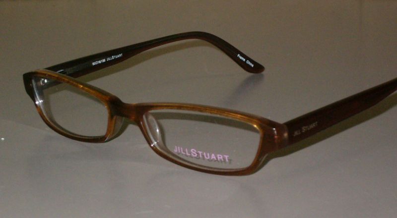 JILL STUART 191 Designer WOMEN Eyeglass NEW Frame BROWN  