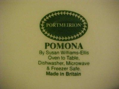   POMONA 7 3/8 Bread Plate No Border NICE VARIOUS FRUIT CHOICES  