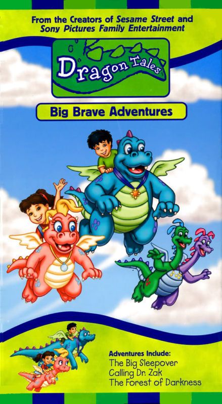 Dragon Tales   Big Brave Adventures (2000, VHS) 043396054677  