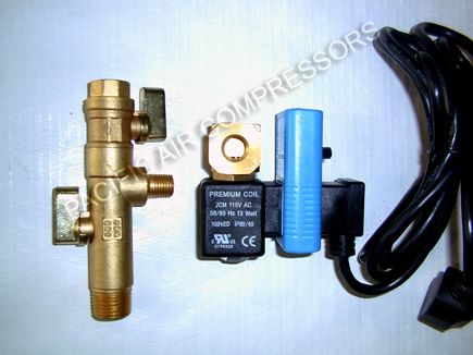 Timed Electric Compressed Air Condensate Drain Valve  