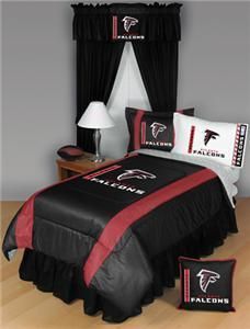 ATLANTA FALCONS 5 pc QUEEN Bed in a Bag w/comforter  