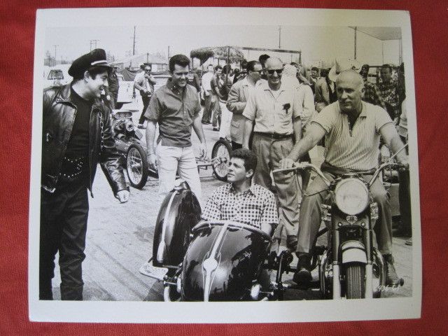 Frankie Avalon in Sidecar Movie Photograph (1L)  