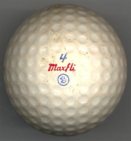 DUNLOP MAXFLI 4 BLUE MAX GOLF BALL  