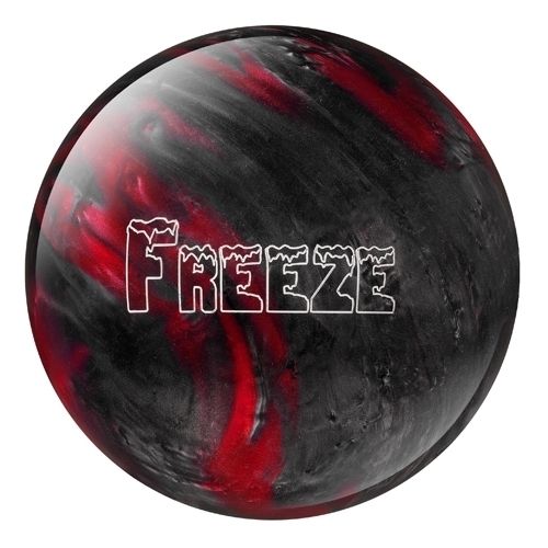 14lb Columbia Freeze Red/Black Bowling Ball  