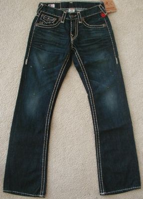   jeans in Broken Trail. 100% cotton. Style# M24858J20. Retail $319