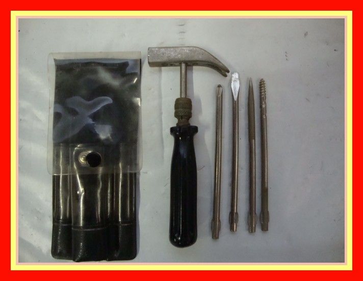 Vintage 6 pc Mini Tool Set w/ Case  