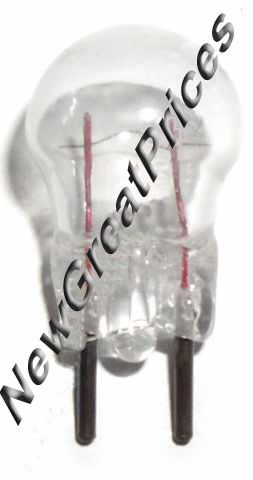 19 300 19 CLEAR GLASS LIONEL LIGHT BULB 2 PIN G3 1/2, G4, G4 1/2