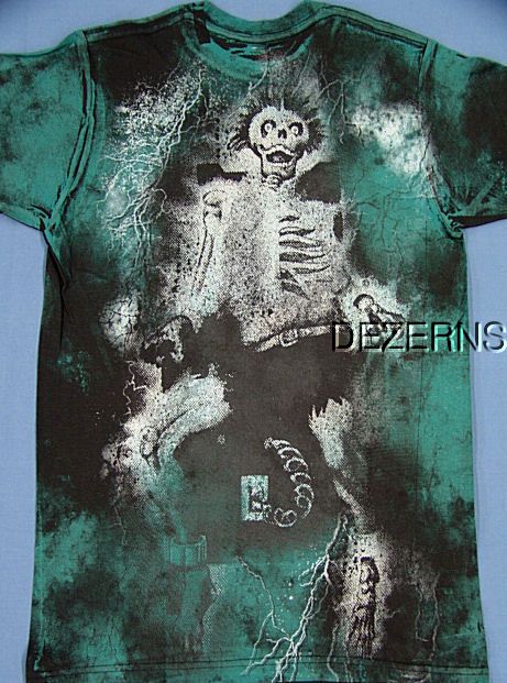 METALLICA ELECTRIC CHAIR SKULL MENS T SHIRT X LARGE  